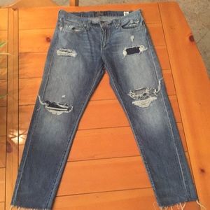 Slim boyfriend jeans